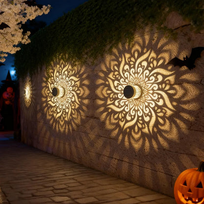 HiLuci™ Datura Wall Lantern | Solar Garden Light