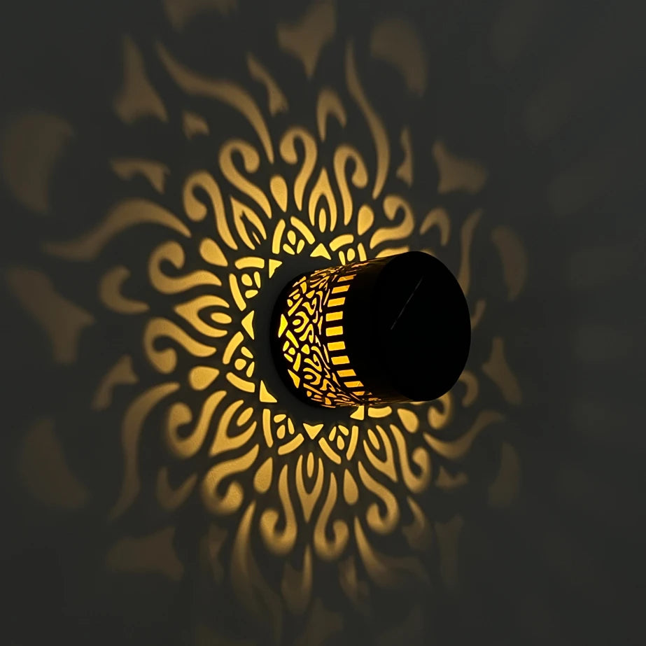 HiLuci™ Datura Wall Lantern | Solar Garden Light
