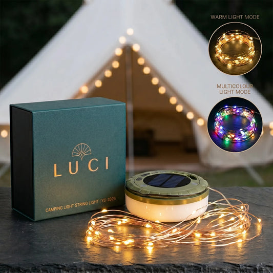 HiLuci™ 4-in-1 Camping Lantern | Solar Garden Light