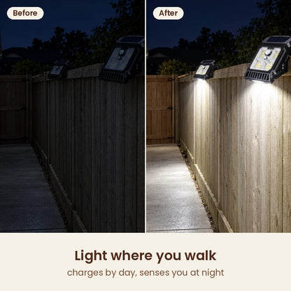 Side passage before and after HiLuci Clip-On Sensor Lights